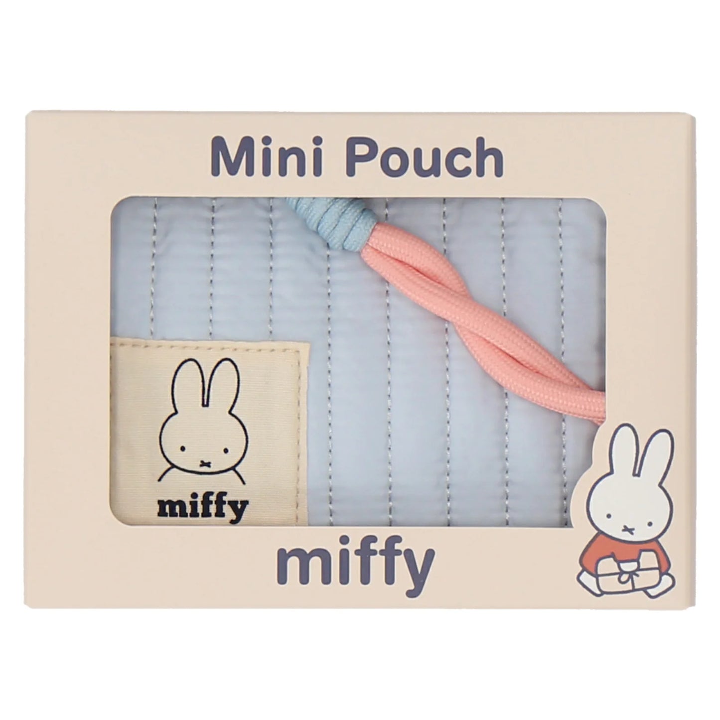 Miffy 粉色系絎縫手挽小包│Miffy Pop-Color Quilted Wrist Pouch
