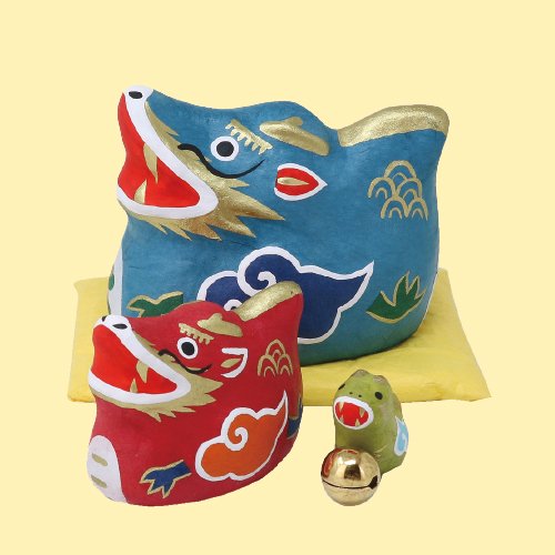 和紙福龍親子擺│Blessing Washi Dragons Parents-Child