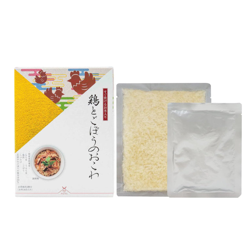 出雲雞肉牛蒡飯│Chicken Burdock Rice