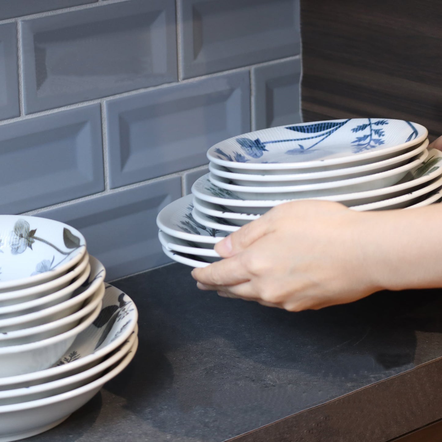 Humming Flower 餐碟套裝│Humming Flower Pasta Plate Set