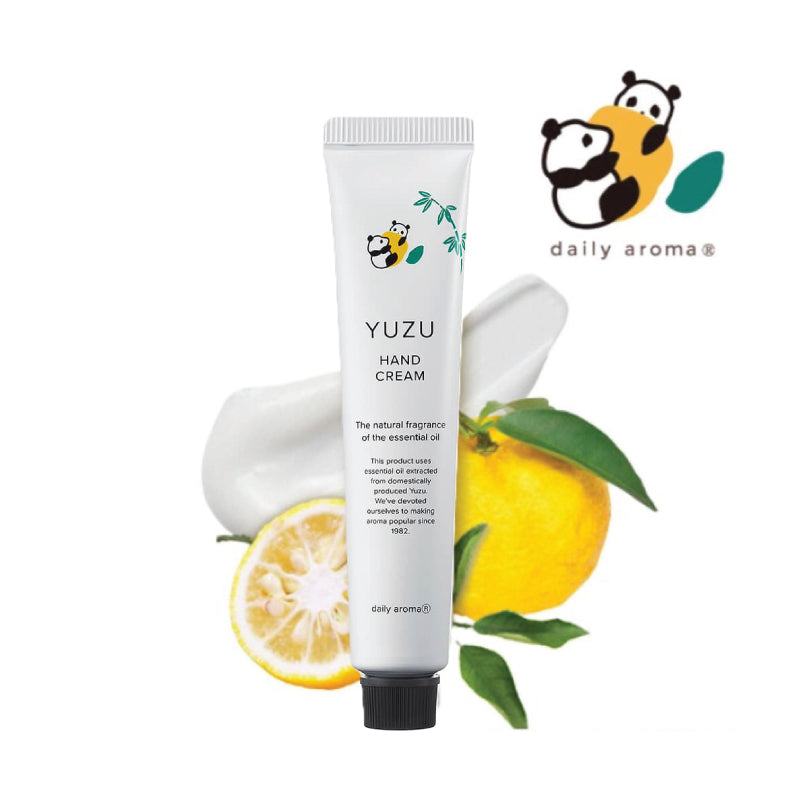 日本柚子熊貓潤手霜│Yuzu Panda Hand Cream – feltwithlove LIVING