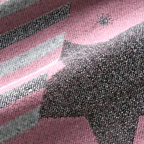 法國製圍巾 - 粉紅星 French Muffler - Pink Star