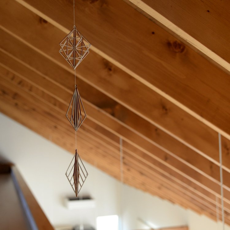 kito白樺木吊飾 - 水滴形 kito White Birch Ornament - Drop