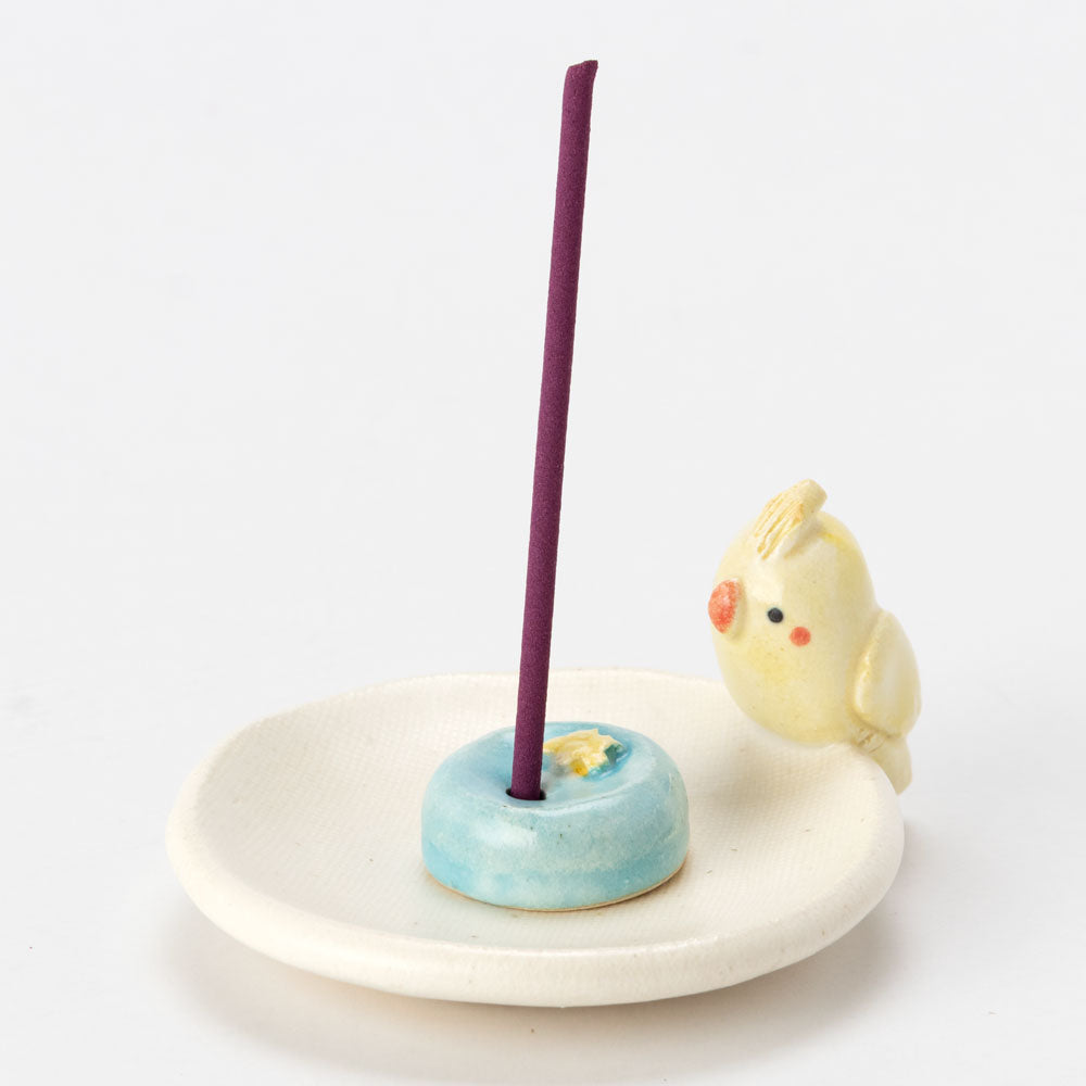 小鸚鵡手工香座 Little Parrot Incense Holder
