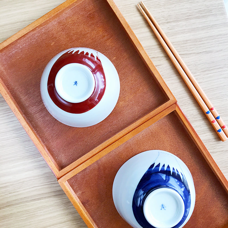 富士波佐見燒飯碗 Fujiyama Hasami Porcelain Bowl