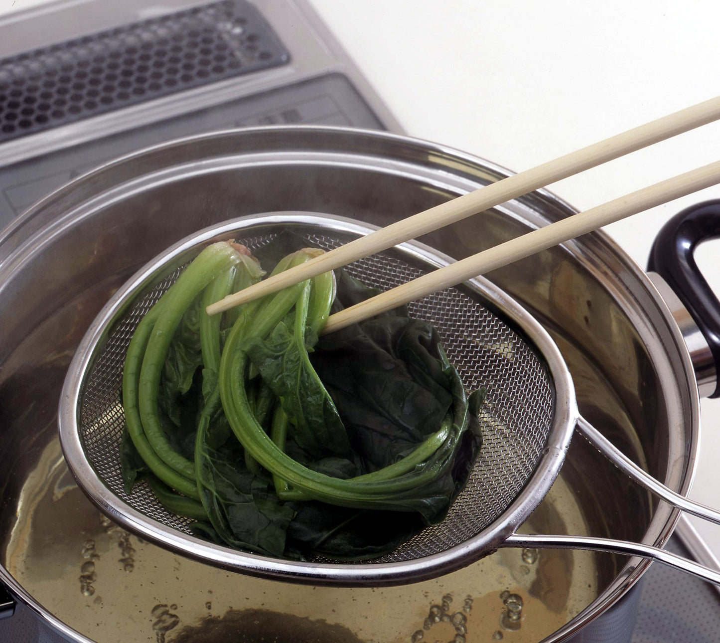 日本不銹鋼長柄撈勺 Japan Stainless Steel Long Handle Strainer