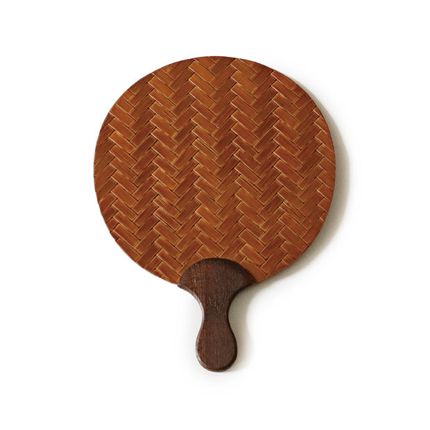 京都公長齋小菅竹製扇碟 │Kohchosai Bamboo Fan Plate