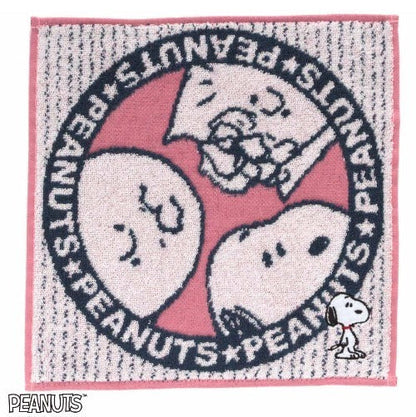 PEANUTS 史諾比與朋友方巾│PEANUTS Snoopy and Friends Wash Towel