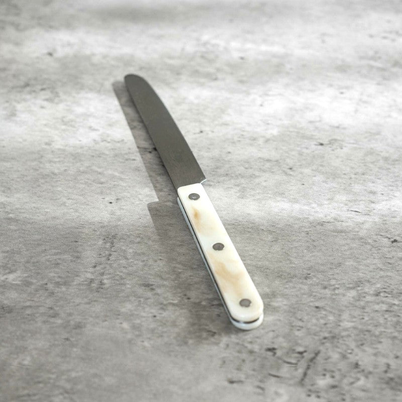日本 月白雲石紋餐刀│Japan Luna Marble Dinner Knife