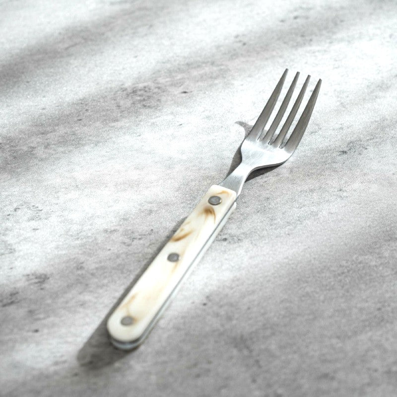 日本 月白雲石紋餐叉│Japan Luna Marble Dinner Fork