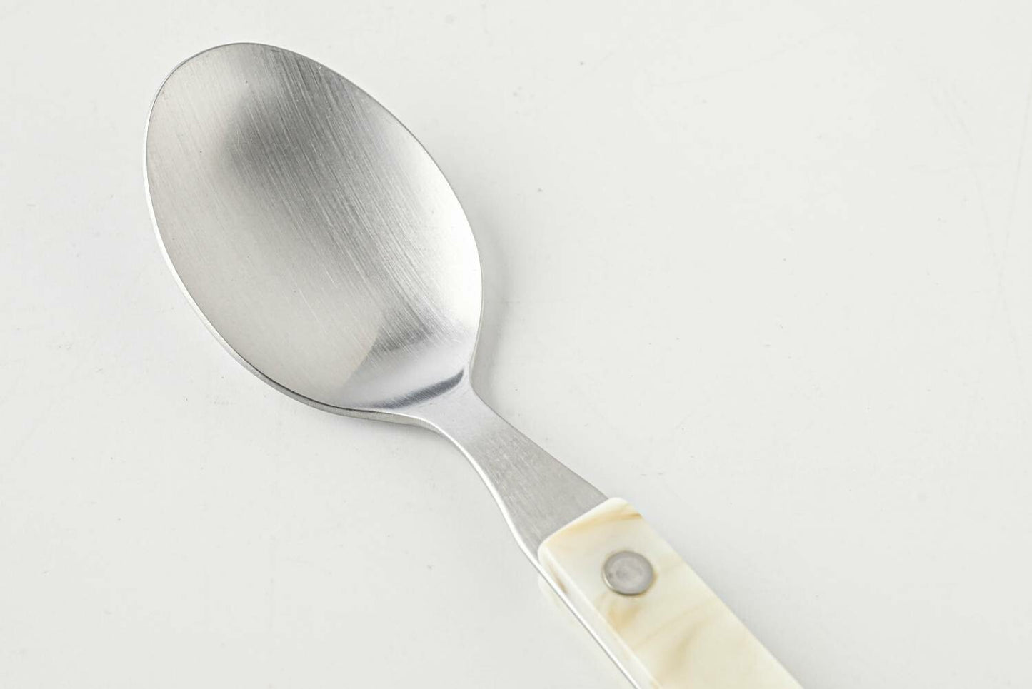 日本 月白雲石紋湯匙│Japan Luna Marble Soup Spoon