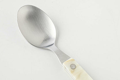 日本 月白雲石紋湯匙│Japan Luna Marble Soup Spoon