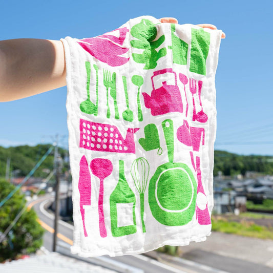 Atelier Folk 日本製手拭抹巾(廚房用具)│Atelier Folk Cleaning Cloth (Kitchen Utensil)