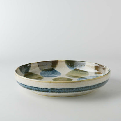 日本彩點陶瓷餐碟 (2件裝)│Japanese Colour Dot Ceramic Plate (2-piece)