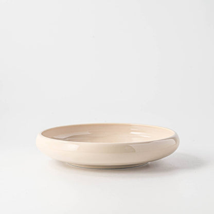 小羊溫柔搖籃曲圓碟 (米杏色)│Little Sheep Gentle Lullaby Round Plate (Light Beige)