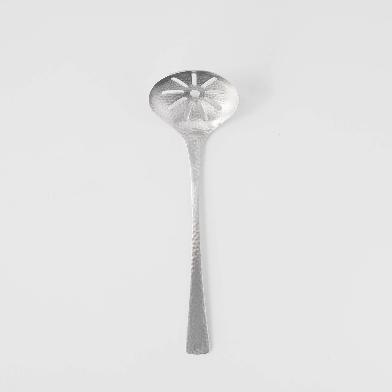 日本槌目紋漏勺 (花形)│Stainless Steel draining spoon (Flower)