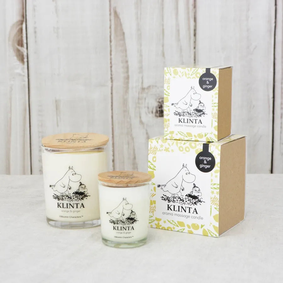 KLINTA x 姆明香薰蠟燭 - 香橙和薑│Klinta x Moomin Scented Candle - Orange & Ginger