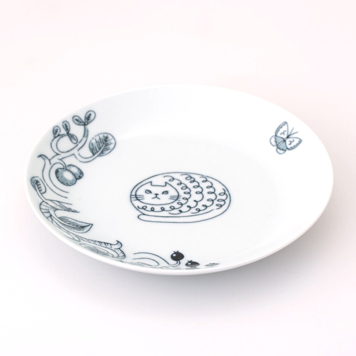 波佐見燒小貓瓷器沙律碟│Hasami Ware Cat Porcelain Salad Plate