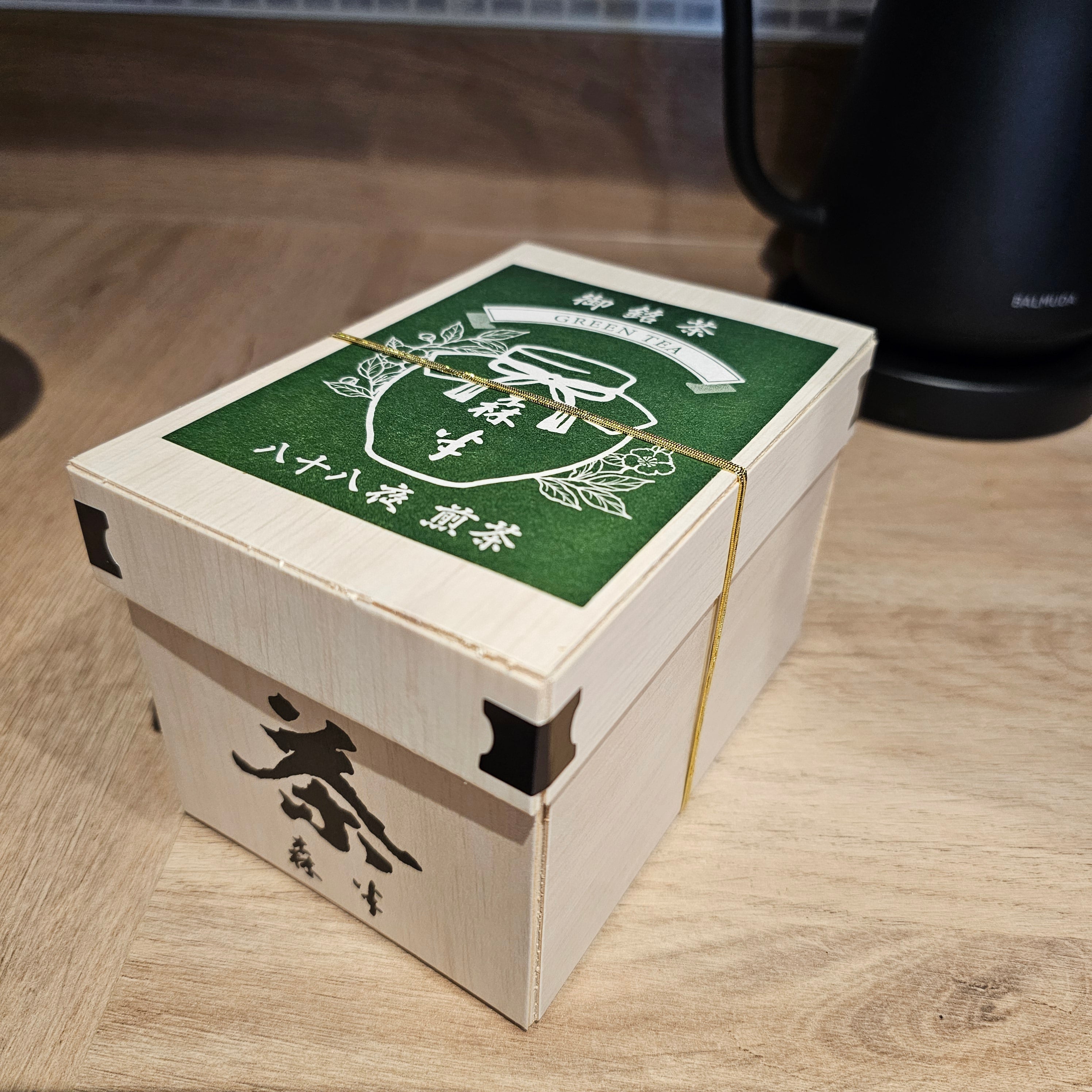 森半八十八夜煎茶(木盒裝) – feltwithlove LIVING