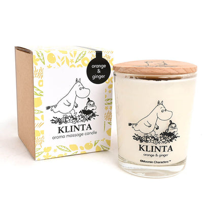 KLINTA x 姆明香薰蠟燭 - 香橙和薑│Klinta x Moomin Scented Candle - Orange & Ginger