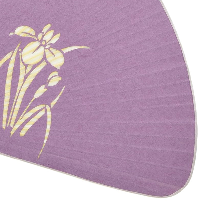 日本製花語團扇 - 菖蒲│Made in Japan Hanakotoba Uchiwa Fan - Iris