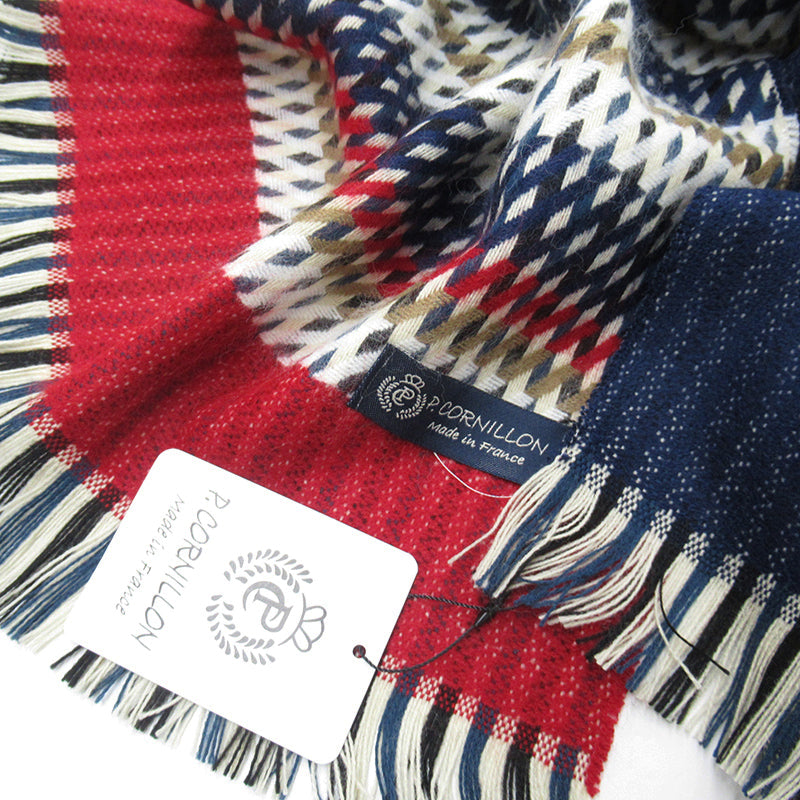 P.CORNILLON 法國製圍巾 (RD)│P.CORNILLON French Muffler (RD)