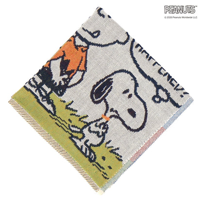 PEANUTS 史諾比三層紗布小方巾│PEANUTS Snoopy Triple-Layer Gauze Towel