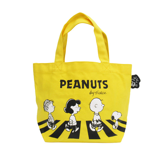 PEANUTS 亮彩斑馬線手挽袋