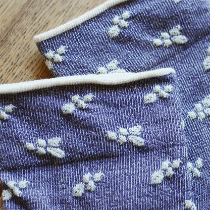 天衣無縫 有機棉柔短襪 (紫色)│Tenimuhou Organic Cotton Gentle Ankle (Purple)