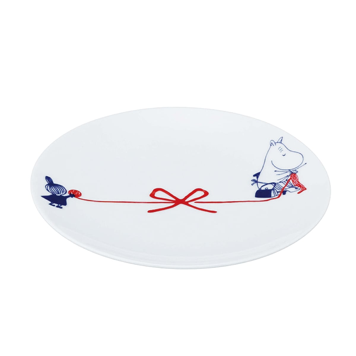 姆明日本製甜品碟 - 水引│Moomin Dessert Plate - Mizuhiki