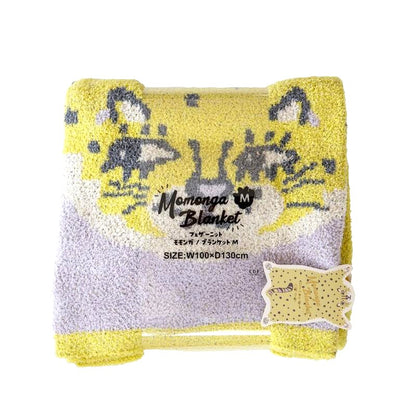 Momonga 溫柔針織毛毯 (小豹) │Momonga Knit Blanket (Leopard)