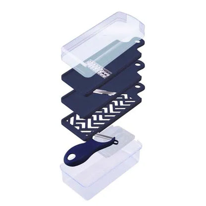 燕三条製 多功能料理切片器 7 件套裝│Tsubame-Sanjo 7-Piece Multi-Function Slicer Set