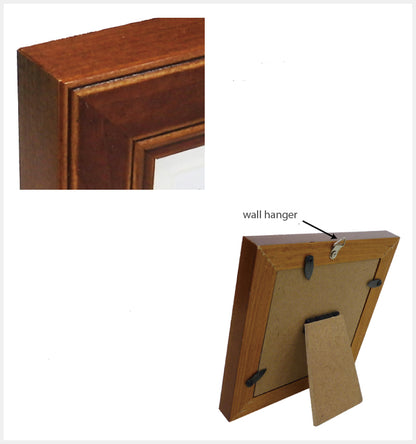 糸井忠晴貓小掛畫 - 招福貓│Cat Art Print with Wooden Frame - Lucky Cats