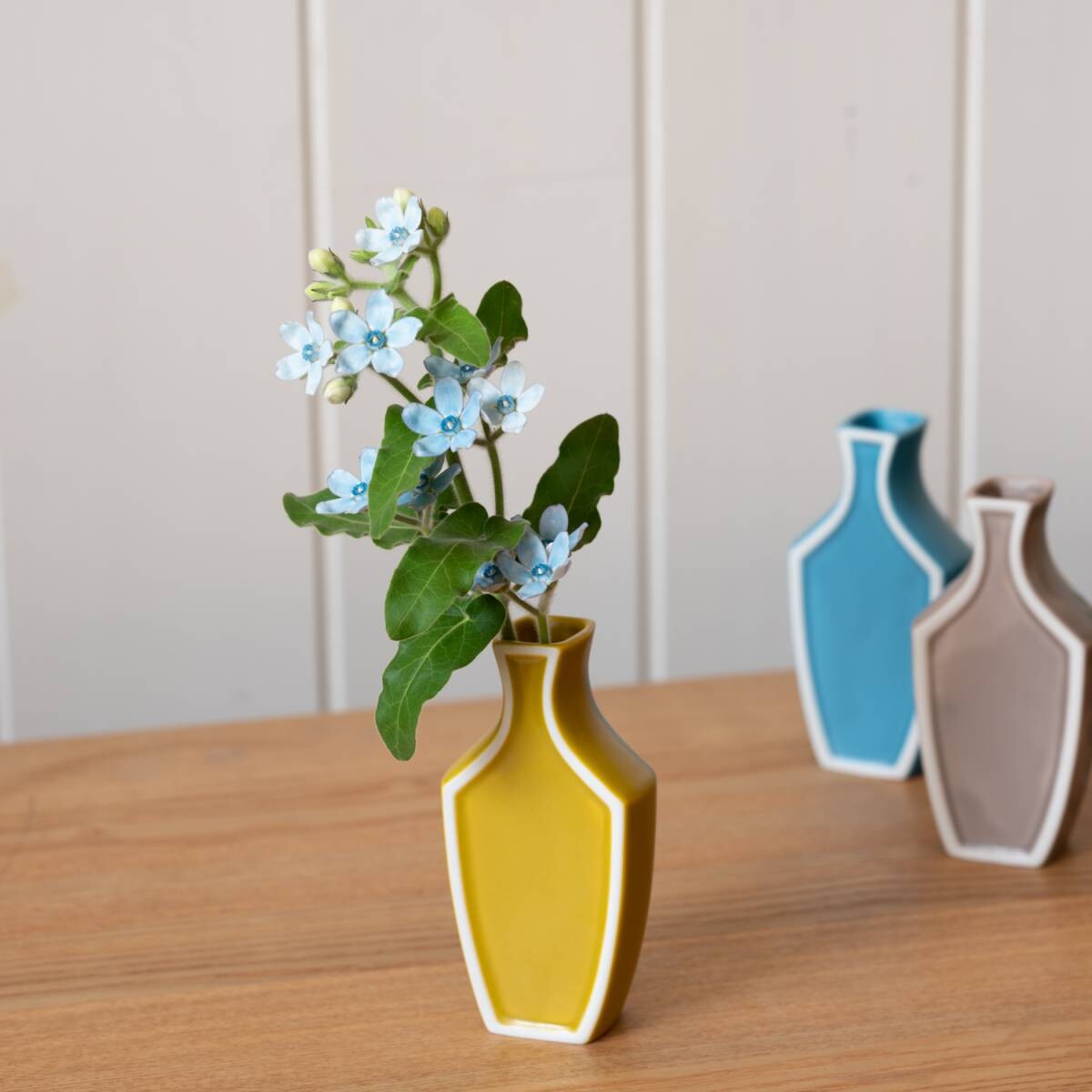 花色美濃燒花瓶套裝 │Hanairo Minoware Framed Vase Set