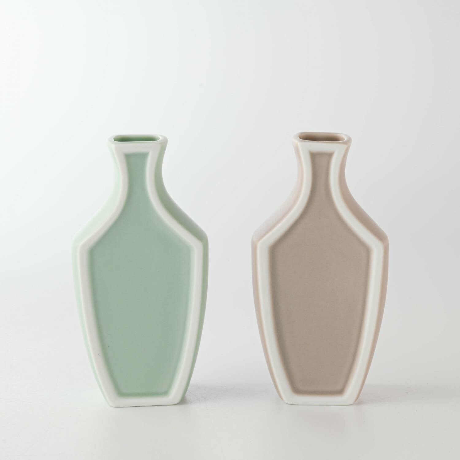 花色美濃燒花瓶套裝 │Hanairo Minoware Framed Vase Set