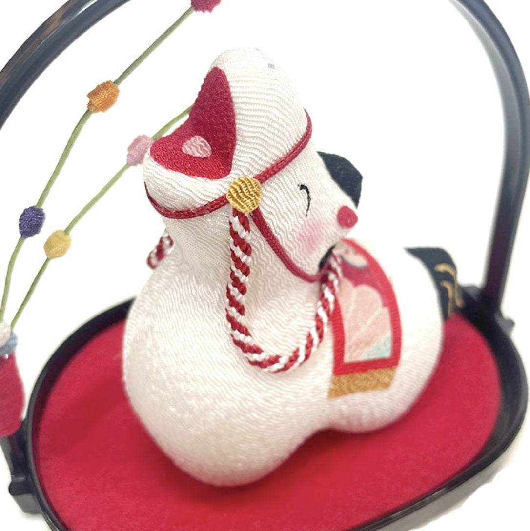 日本製 大笑迎福馬年擺設│Made in Japan – Laughing White Horse Ornament