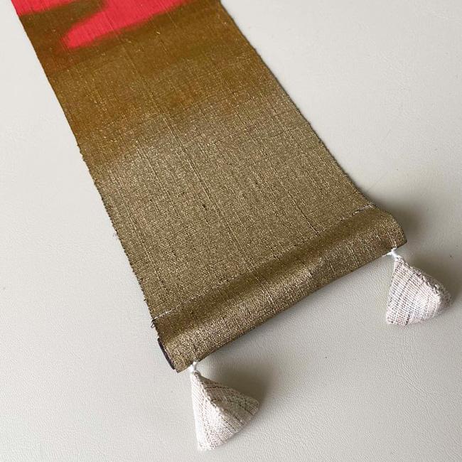 京都手繪富士山掛飾│Hand-Painted Mount Fuji Decorative Tapestry