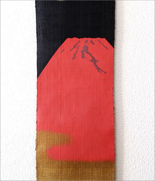 京都手繪富士山掛飾│Hand-Painted Mount Fuji Decorative Tapestry