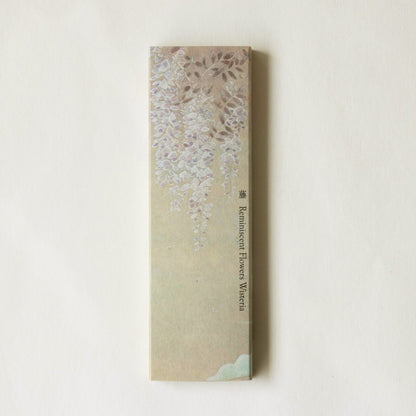 和花線香 - 紫藤花│Reminiscent Flowers Incense – Wisteria