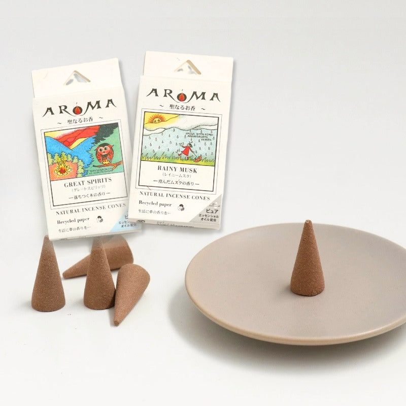 AROMA日本精油塔香│AROMA Essential Oil Incense Cones 
