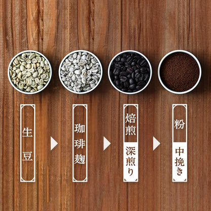 珈琲麹 滴濾珈琲包 (3包)│Coffee Koji Drip Coffee Bags (3 packs)