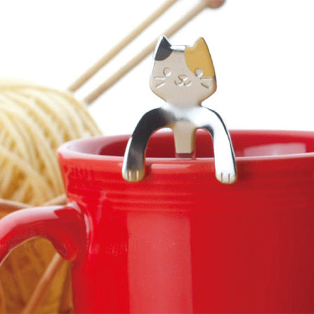 日本製貓咪掛杯咖啡匙│Japan Cat Coffee Spoon