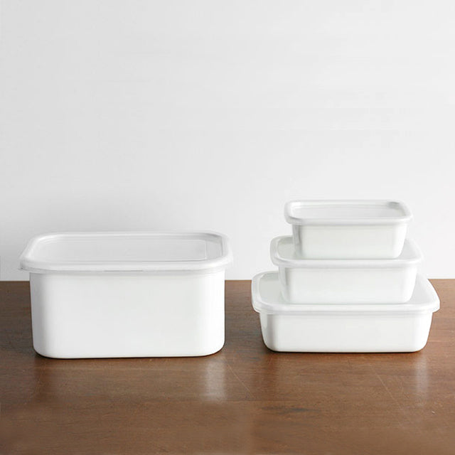 野田琺瑯食物貯存盒 (4種尺寸選擇)