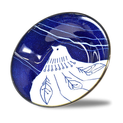 IRUTTE Nordic-Style Minoware Plate - Bird│IRUTTE 北歐風美濃燒餐碟 - 小鳥