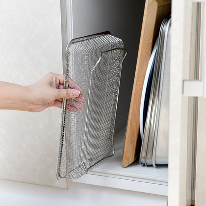 日本燕三条 薄型不銹鋼瀝水籃│Tsubame-Sanjo Slim Stainless Steel Draining Basket