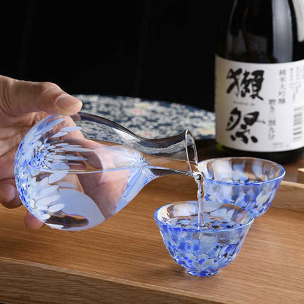 津輕玻璃清酒套裝*Tsugaru Vidro Artisanal Sake Set