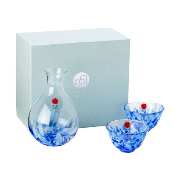 津輕玻璃清酒套裝*Tsugaru Vidro Artisanal Sake Set