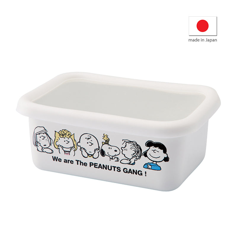 Snoopy Breaktime Enamel Storage Box│Snoopy Breaktime 日本製琺瑯貯物盒