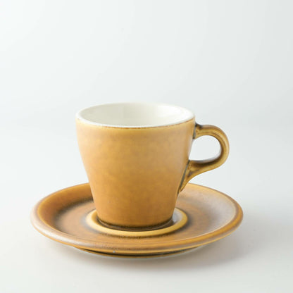 Carole Cappuccino Cup & Saucer│Carole 土黃色咖啡杯套裝
