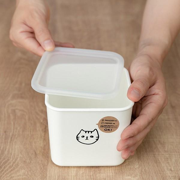 NECO 日本製方形保鮮盒L (1100ml)│NECO Square Food Container L (1100ml)